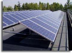 Fotovoltaico su tetto piano