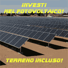 Investi nel fotovoltaico